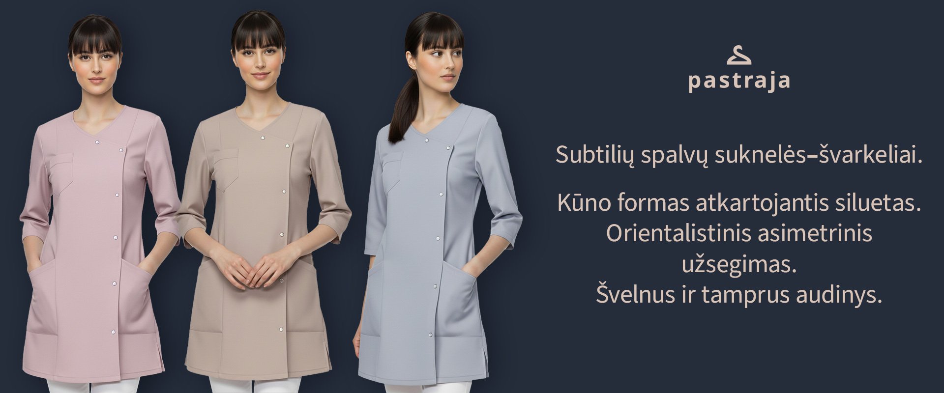 Medicininiai švarkeliai su elastanu