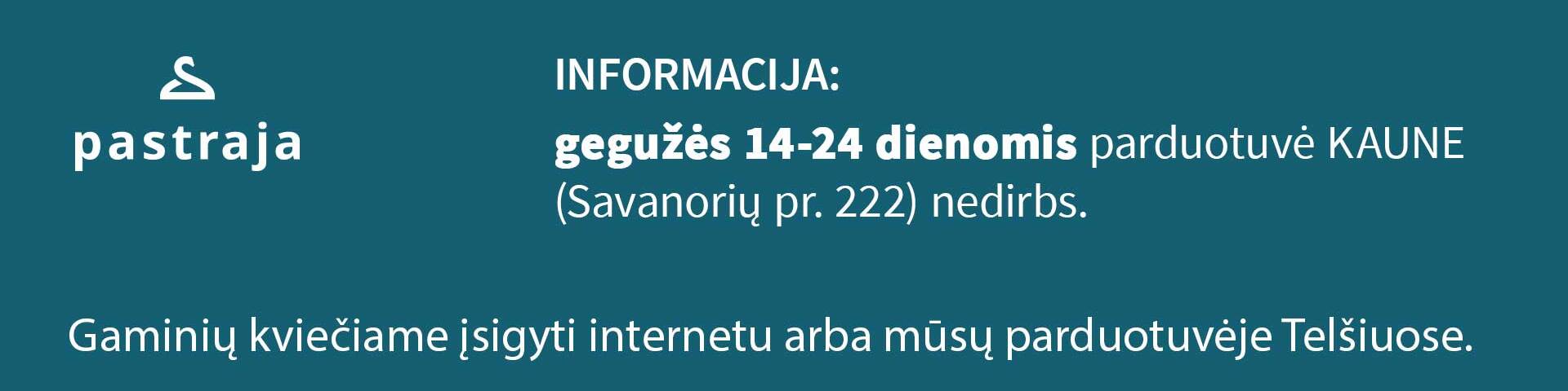 Svarbi informacija Kaunas