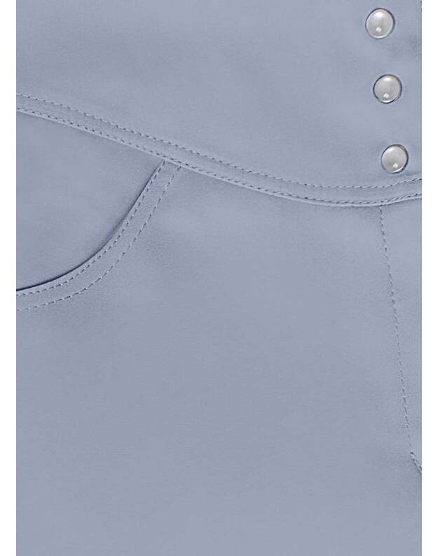 Medicininės kelnės su elastanu. Šviesiai pilkos