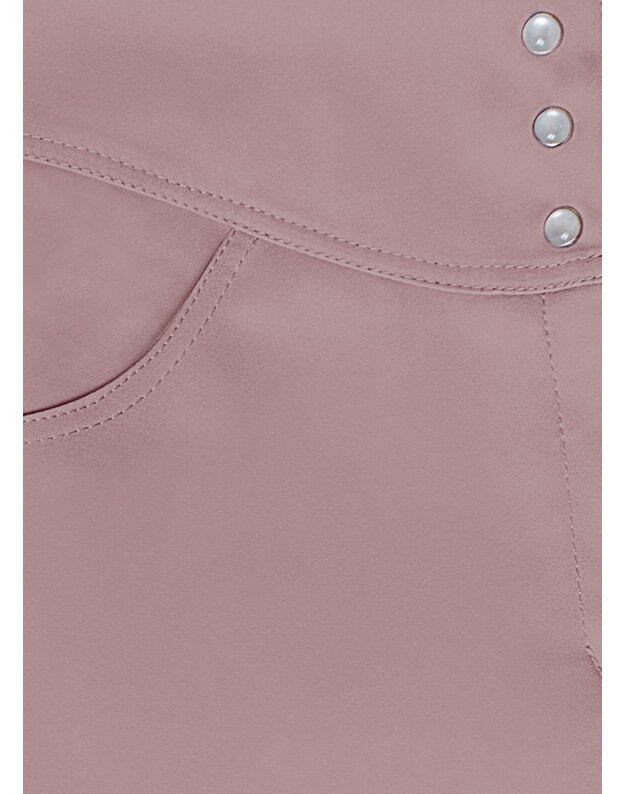 Medicininės kelnės su elastanu. Pelenų rožės rausvos