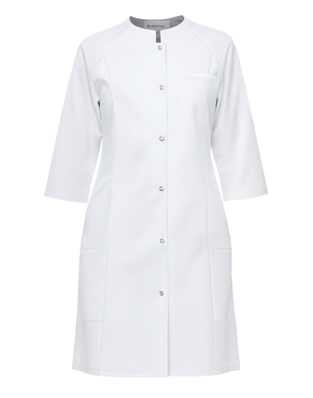 MSV_Susagstomas švarkelis tampraus audinio. Baltas. ILGAS 1