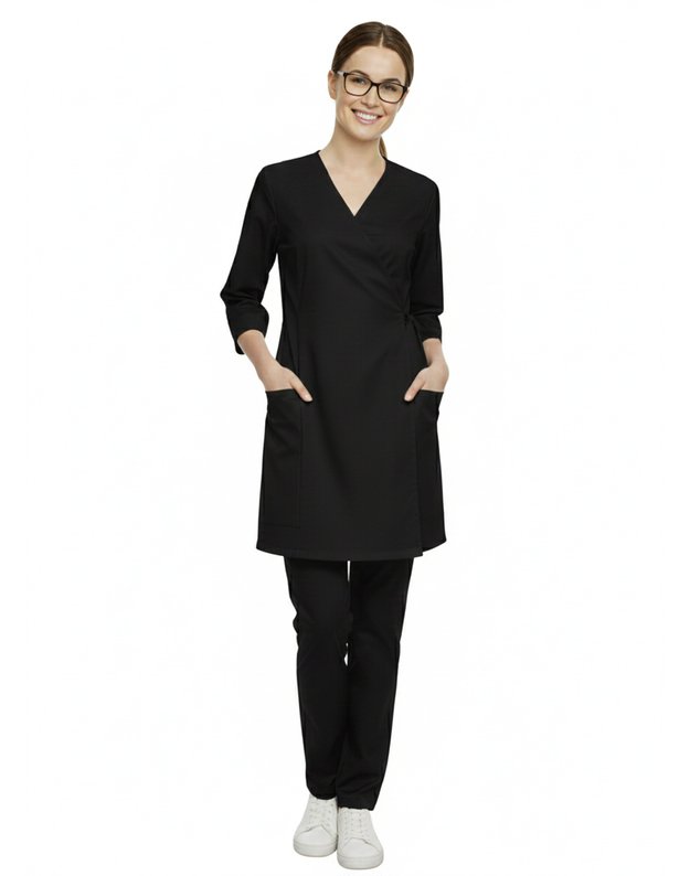 M_SV_Surišamas švarkelis. Juodas 1