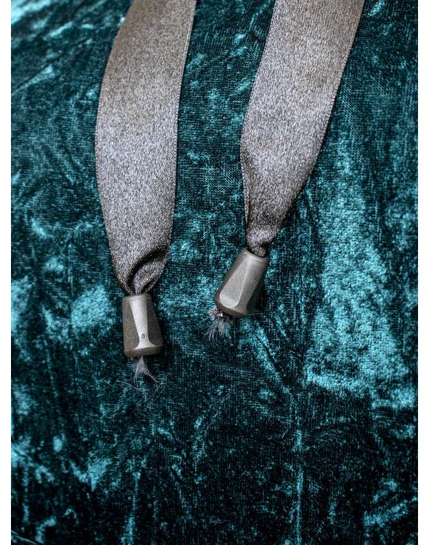 Smaragdo spalvos veliūrinis laisvalaikio komplektas 