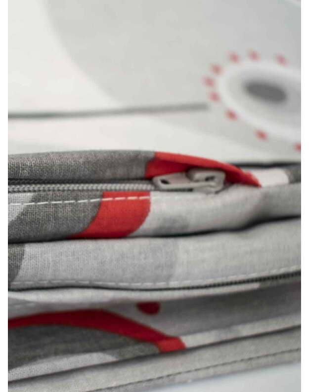 Viengulis medvilninis patalynės komplektas. Ornamentai