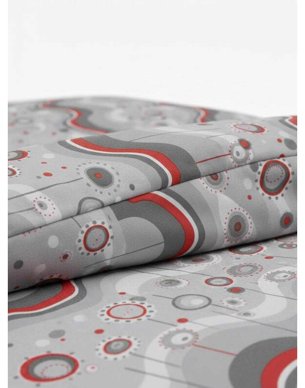 Viengulis medvilninis patalynės komplektas. Ornamentai