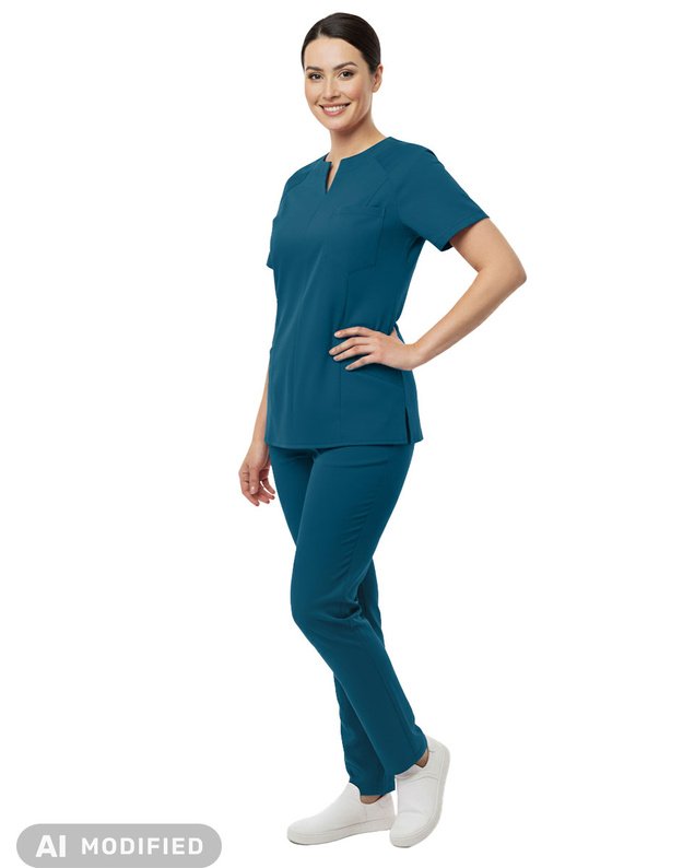 Medicininė pižama su elastanu. Klasika 2. Jūros banga