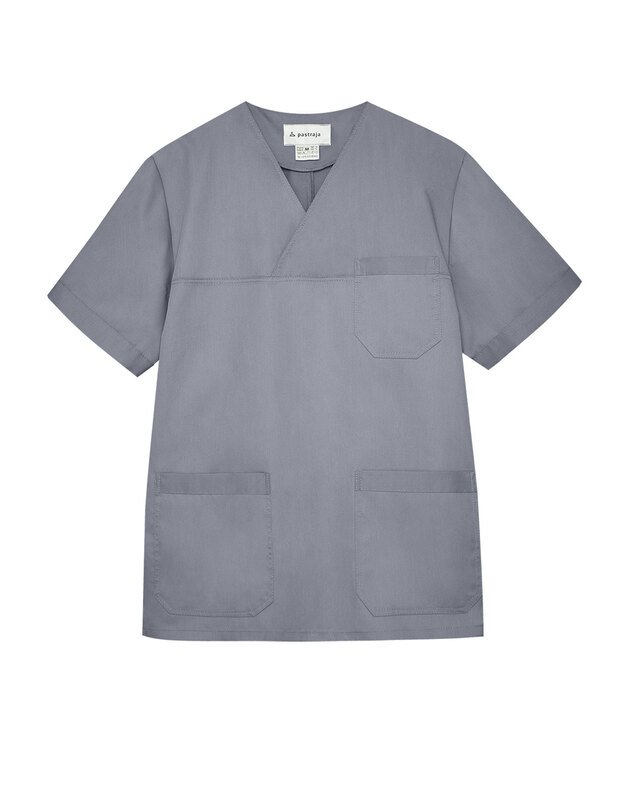 VYR_KOM_Vyriškas  komplektas. Netampraus audinio. Pilka 1