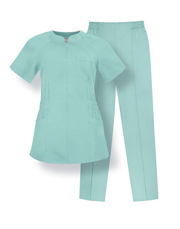 MKOM_Komplektas. Netamprus audinys. Tamprūs šoneliai. Mėtinis 2XL