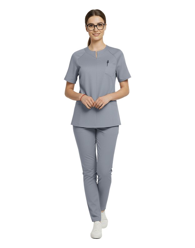 MKOM_Komplektas tampraus audinio. Klasika 2. Pilkas