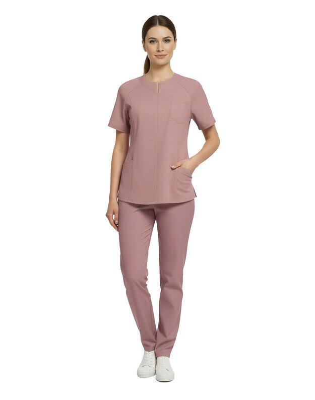 MKOM_Komplektas tampraus audinio. Klasika 2. Pelenų rožės rausvas