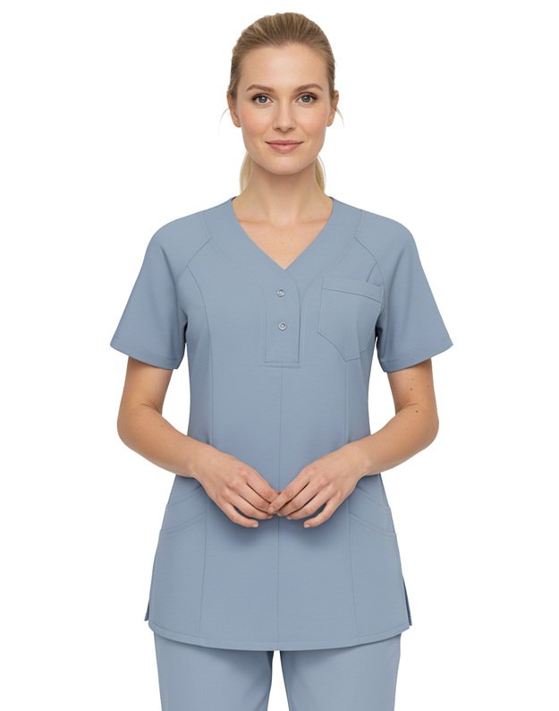 MP_Palaidinė tampraus audinio. Plankutė. Žydra.