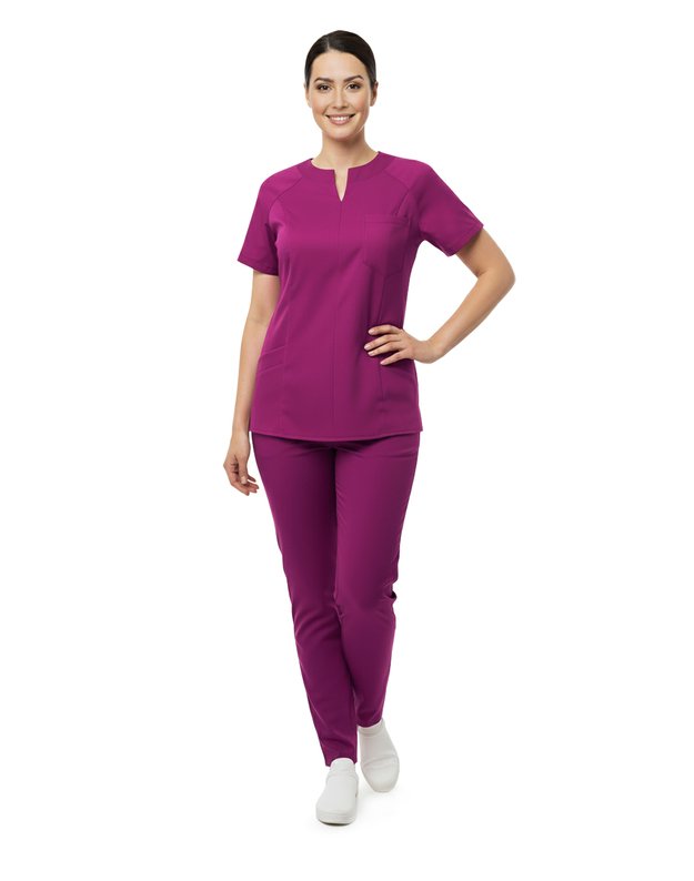 MKOM_Komplektas tampraus audinio. Klasika 2. Ciklamenas