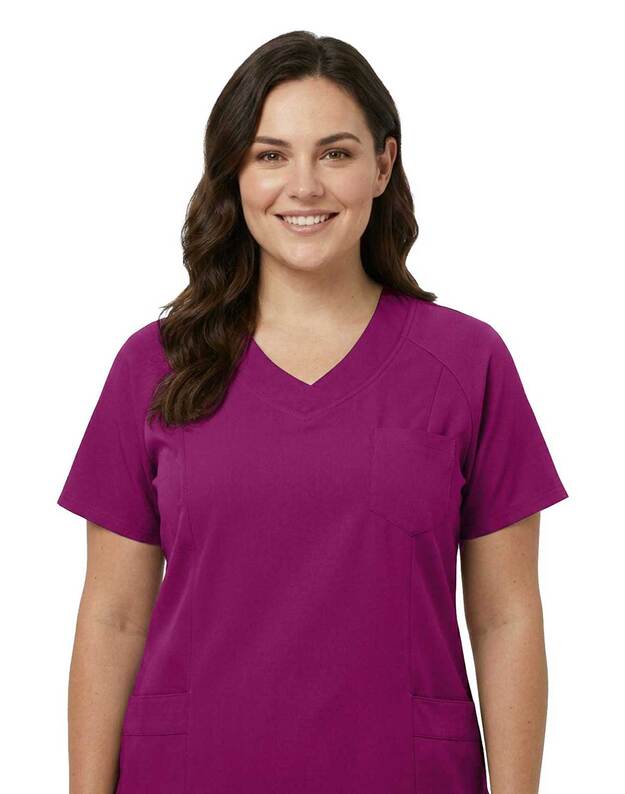 Medicininė pižama su elastanu. Klasika 2. Ciklamenas