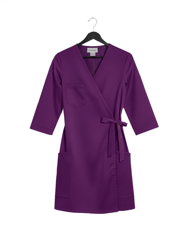 M_SV_Surišamas švarkelis. Slyvinis