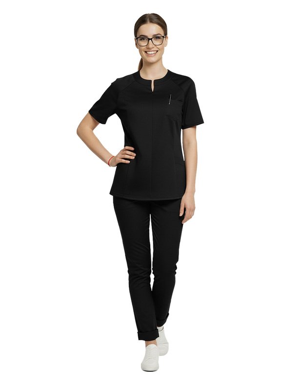 MKOM_Komplektas tampraus audinio. Klasika 2. Juoda