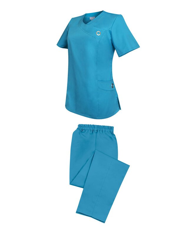 MKOM_Komplektas su elastanu. Asimetriška apykaklė. Turkio