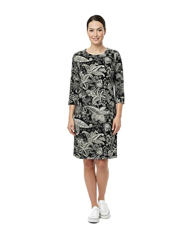 Persiško Paisley rašto suknelė 