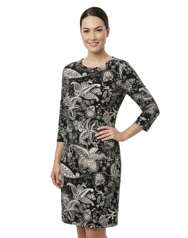 Persiško Paisley rašto suknelė 