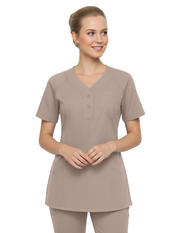 MP_Palaidinė tampraus audinio. Plankutė. Balintos kavos rusva.