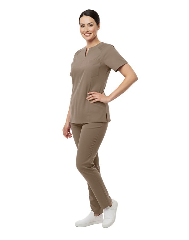 MKOM_Komplektas tampraus audinio. Klasika 2. Kapučino šviesiai ruda