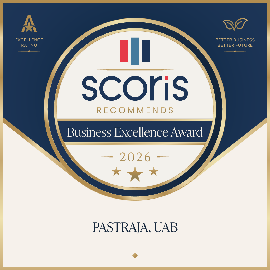 Scoris apdovanojimas PASTRAJA